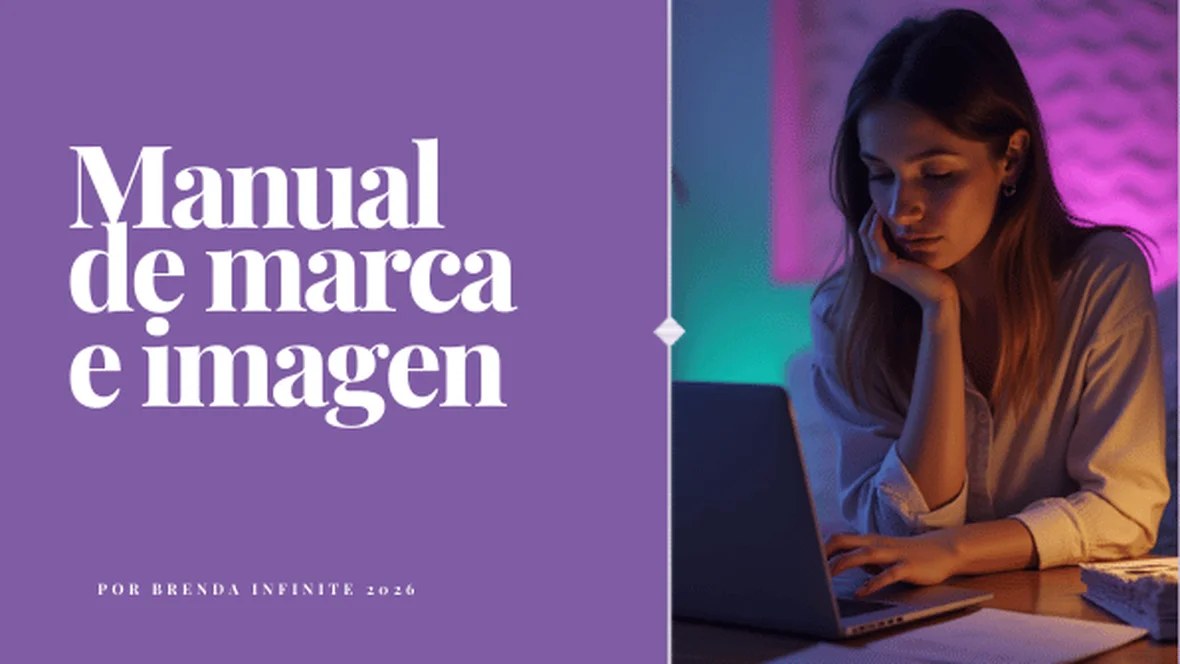 Portada: Brenda Infinite · Manual de marca e imagen